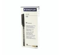 Staedtle Stick Ball Pen BLK PK10
