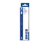 Staedtler 108 20-0 Lumocolor Glasochrom Permanent Dry-Marker Pencil - White (Box of 12)