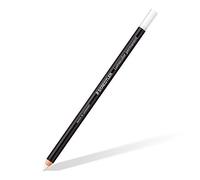 Staedtler 108 20-0 White Coloured Pencil (1 Piece), Fixed, White, Wood, Black, White, Round
