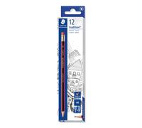 STAEDTLER 112HB Tradition Graphite Pencil for Drawing & Sketching HB, Eraser...