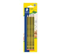STAEDTLER 120-2 BK5D Noris HB Pencils, 5 Count (Pack of 1), Yellow, Black