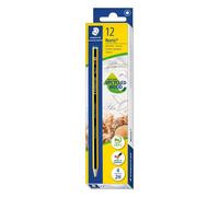 STAEDTLER 120-4 Noris Pencils 2H (Box of 12), black 12 Count (Pack of 1) Noris 2