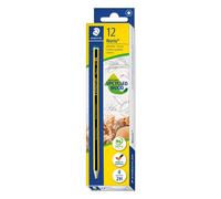 STAEDTLER 120-4 Noris Pencils 2H (Box of 12), black