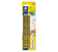 Staedtler 120-S BK4D pencil Noris assorted, 2B-HB-2H, pack of 4, blister card
