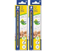 STAEDTLER 121-HB Noris School Graphite Pencils - HB Degree (Pack of 24 Pencils)