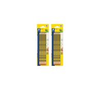 STAEDTLER 122-2 BK10 Noris Graphite Pencil with Eraser Tip - HB (Pack of 20)