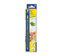 Staedtler 122-Hb Noris Graphite Pencils With Eraser-Tip - Hb (Box Of 12)