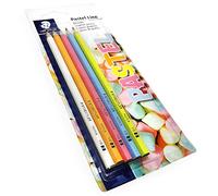 Pastel line blistercard 5 HB pencils