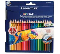 Staedtler 14410CN24 Noris Club Aquarell Watercolour Pencils - Pack of 24