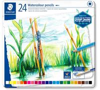 STAEDTLER 14610C Design Journey Watercolour Pencils - Assorted Colours (Tin of