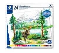 STAEDTLER 146C M24 Design Journey Colouring Pencils - Assorted Colours (Tin of 24)