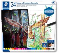 STAEDTLER 146C M24 Design Journey Super Soft Colouring Pencils - Assorted Colou