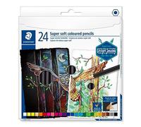 Super soft coloured pencil pack of 24 assd colours