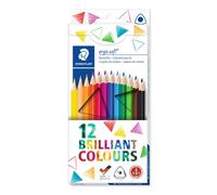 STAEDTLER 157 C12 ergosoft Coloured Pencils Pack of 12 Assorted Colours 1 12 Cou