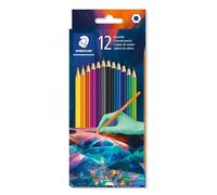 STAEDTLER 175 coloured pencils - set of 12, trendy colours, Edition 2 | Hexagonal, easy to sharpen with standard sharpeners - in a cardboard case - Item No. 175C12E2-1