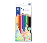 STAEDTLER 175 Colouring Pencils - 12 Colours, Hexagonal | Easy-to-sharpen hexagonal pencils, assorted colours - for kids & adults - Art.-Nr. 175 C12