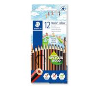 STAEDTLER 185 C12POW Noris Colour Colouring Pencils - 12 Assorted "People of the World" Colours (Pack of 12 Pencils)