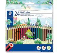 STAEDTLER 185 C24 Noris Colour Colouring Pencils - 24 Assorted Colours (Pack of 24)