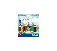 STAEDTLER 185 C24 Noris Colour Colouring Pencils - 24 Assorted Colours (Pack of 24 Pencils)