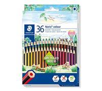 STAEDTLER 185 CD36 Noris Colouring Pencil, Assorted Colours, Pack of 36