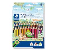 STAEDTLER 187 CD36 Noris Colour Triangular Pencils - Assorted Colours (Pack of 36)