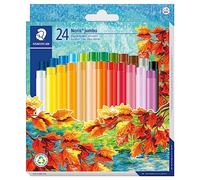 STAEDTLER 243 NC24 Noris Jumbo Oil Pastel 11mm - Assorted Colours (Pack of 24)