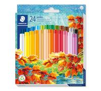 STAEDTLER 243 NC24 Noris Jumbo Oil Pastel 11mm - Assorted Colours (Pack of 24)