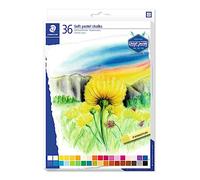 STAEDTLER 2430 C36 Design Journey Soft Pastel Chalks - Assorted Colours (Pack of 36)