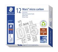 STAEDTLER 250 05-H Mars Micro Refill Leads for Mechanical Pencils - H, 0.5mm (Bo