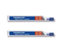 Staedtler 250 Mars Micro Leads - 0.5mm 2H - 4 Tubes of 12 Leads - (48 Leads)