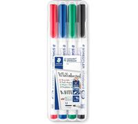 STAEDTLER 301 WP4 Lumocolor Whiteboard Marker Pen - 1 count (Pack of 4)