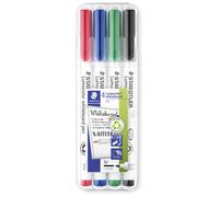Staedtler 301 WP4 Lumocolor whiteboard pen 4 pcs black red blue green