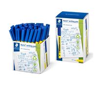 STAEDTLER 307-3 CT50 Noris Handwriting Pen - Blue (Tub of 50)