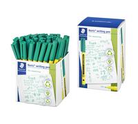 STAEDTLER 307-5 CT50 Noris Handwriting Pen - Green (Tub of 50)