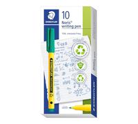 STAEDTLER 307-5 Noris Handwriting Pen - Green (Box of 10)