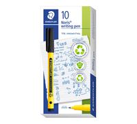 STAEDTLER 307-9 Noris Handwriting Pen - Black (Box of 10)