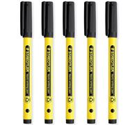 STAEDTLER 307 Noris Writing Pen - Handwriting Pens - 0.6mm Line Width - Ideal for School, Work, Office, etc (Black)