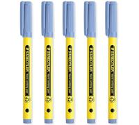 STAEDTLER 307 Noris Writing Pen - Handwriting Pens - 0.6mm Line Width - Ideal for School, Work, Office, etc (Delft Blue)