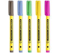 STAEDTLER 307 Noris Writing Pen - Handwriting Pens - 0.6mm Line Width - Ideal for School, Work, Office, etc (Multicolor)