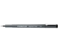 STAEDTLER - Pigment Liner 308 - Felt Tip Calibrated 0.05 mm Black