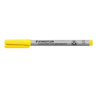Staedtler 311-1 Lumocolor Universal Non Permanent Superfine Pens - Yellow, Pack of 10