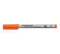Staedtler 311-4 Lumocolor Universal Non Permanent Superfine Pens - Orange, Pack of 10