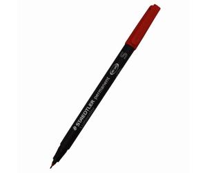 Staedtler 313 - 2 Type of Red 1pc (S) Tip Permanent Marker