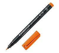 Staedtler 313 4 Universal Fineliner Pen LUMOCOLOR Permanent, S, Orange