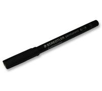 STAEDTLER 313-9 PERMANENT MARKER S/FINE 0.4MM BK X10