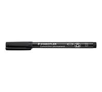 STAEDTLER 314-9 Lumocolor Permanent Pen, Bold Line Width, 1.0-2.5mm - Black (Box of 10)