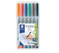 Staedtler 315 WP6 Lumocolor Universal Non Permanent Medium Pens - As (US IMPORT)