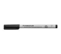 STAEDTLER Mars Lumocolor Nonpermanent Markers, Fine Point, 10/PK, Black (STD3169)