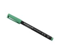 Staedtler 317-5 permanent marker - permanent markers (Green, Black, Green, Polypropylene, Medium, Bullet, Germany)