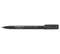 Staedtler 317-9 permanent marker Bullet tip Black